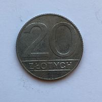 20 злотых 1990 Польша
