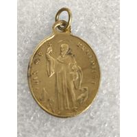 Католический образок (Медальон святого Бенедикта).