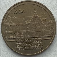 Австрия 20 шиллингов 1984 г. Дворец Графенег