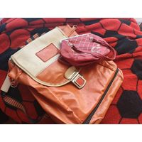 Школьный портфель с сумкой СССР