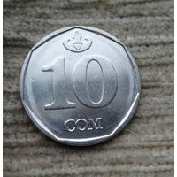 Werty71 Киргизия 10 сомов 2009 Кыргызстан сом