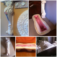 - ФОРМА Консоли Каминной 71х20х19 см