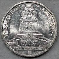 3 марки 1913 битва народов Саксония яркий штемпельный блеск