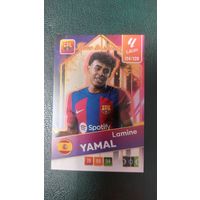 Карточка ЛаЛига 2025-2026, Ламин Ямаль, Барселона