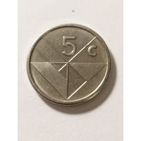 Аруба 5 центов 2010