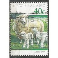 Новая Зеландия. Овцеводство. 1991г. Mi#1150.