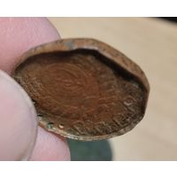 Заготовка под кольцо с монеты ранних советов