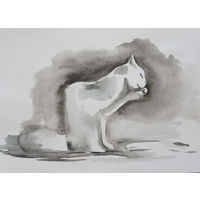 Картина "Кот"