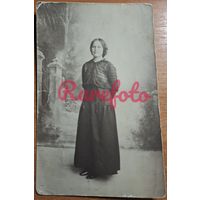1916 Открыточный формат сесте Дуне от Груни фотоателье