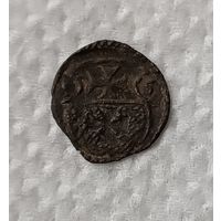 Денарий 1555 Эльблонг