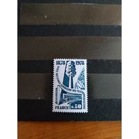 1978 Франция телебашня чистая клей MNH выпускалась одиночкой (3-2)