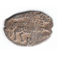 Копейка ~1645-1676 г. Алексей I Михайлович чеканка в Москва _состояние VF/XF