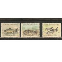Люксембург-1998(Мих.1437-439) , ** , Фауна, Рыбы (полная серия)