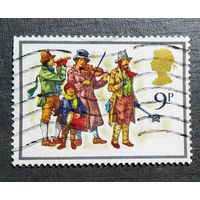 Марка Великобритания 1978 год Рождество