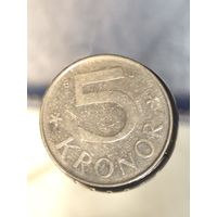 Швеция 5 крон 1982