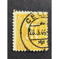 Германия 1945. Британско-Американская зона. Стандартный выпуск