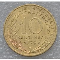 Франция, 10 сантимов 1979 г.