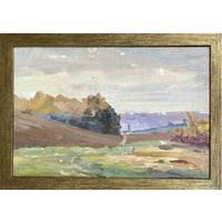 Довгялло М.Х. "Осень", К/М. 32х 45 с рамой. 1971 г.