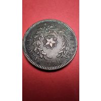 2 чентезимо 1870 Парагвай. Медь. Шикарные. (8) Рекомендую не пропускать.
