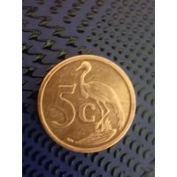 5 центов. ЮАР 2020г.