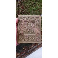 ОГРОМНАЯ МЕДНОЛИТАЯ ИКОНА   НИКОЛАЙ ЧУДОТВОРЕЦ . Распродажа Коллекции !!! .Экспресс  Аукцион  с рубля без МПЦ и прочего  .Много лотов в продаже .