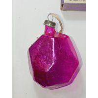 Ёлочная игрушка -  Крмсталл , СССР. ,