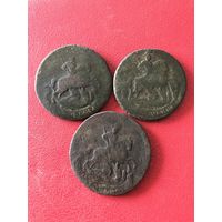 2 копейки 1757-59г.цена за все.