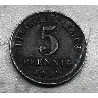 5 пфеннигов Германия 1920 г.