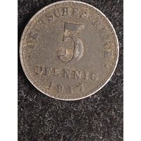 5 пфенингоф германия 1917