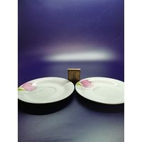 Блюдце 2шт. одним лотом.