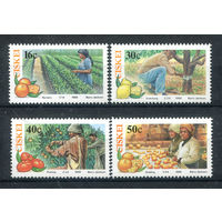 Сискей - 1988г. - Выращивание цитрусовых - 4 марки - полная серия, MNH [Mi 141-144]. #O-Se-Z-1-13