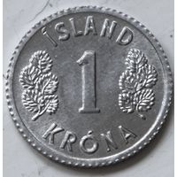 Исландия 1 крона 1978 год