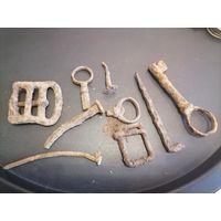 Старые железные предметы