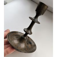 Старинный подсвечник бронза. С рубля