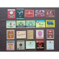 Винные этикетки по 3 р., цена за 1 шт., ю-903-2 (3799)