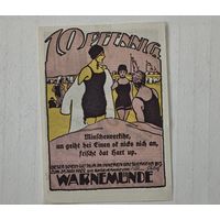 1922 год 10   пфеннигов    Германия