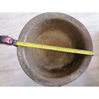 Старый медный таз