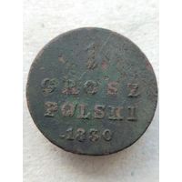 1 грош 1830  Польский  (3п4)
