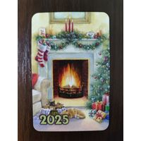 Календарик карманный 2025 Новый год