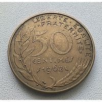 Франция 50 Сантимов, 1962 6-12-22