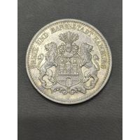Германская империя. Гамбург. 2 марок 1896г.