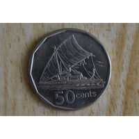 Фиджи 50 центов 2009 с 1 руб