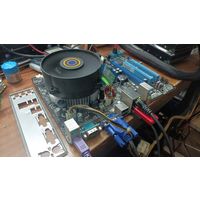 Материнская плата (775 сокет на DDR3) + ОЗУ + Процессор