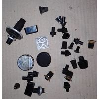 Разные ручки и запчасти от аппаратуры СССР с рубля