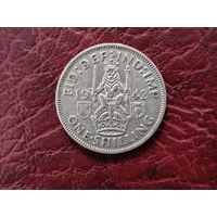 1 шиллинг Великобритания 1942 г.