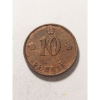 Финляндия 10 пенни 1927