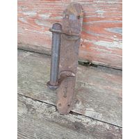 Старинная, большая "Дверная ручка" металл, 1930-40г,ретро-ссср!