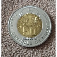 Мавритания 50 угий, 2014 UNC