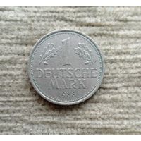 Werty71 Германия ФРГ 1 марка 1988 D
