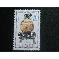 Тимор, колония Португалии, 1961.**Искусство коренных народов